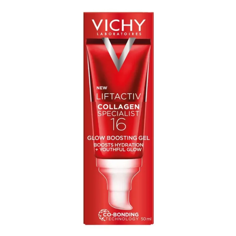 Vichy Liftactiv Collagen Specialist 16 Glow Boosting Gel Visage Booster Hydratation et Eclat 50ml