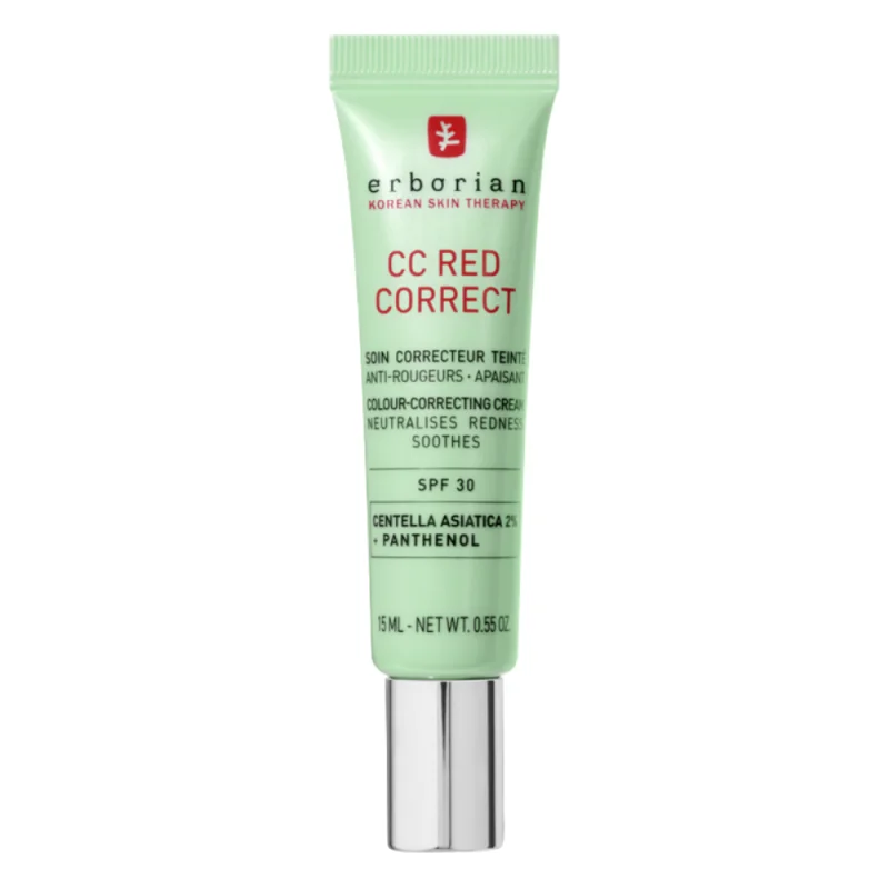 Erborian CC Red Correct - Soin correcteur teinté anti-rougeurs 15ml