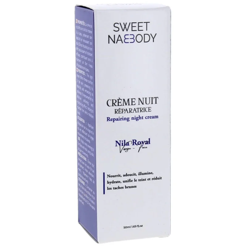 Sweet Nabbody Nila Royal Crème Nuit Réparatrice Visage 50ml