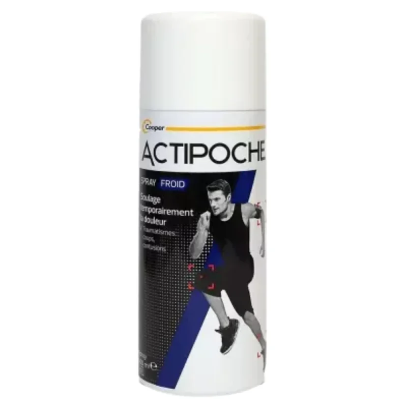 Cooper Actipoche Spray Froid Coups et Contusions 400 ml