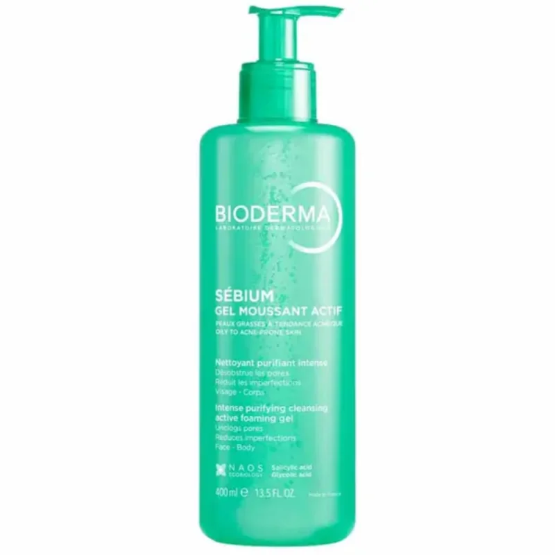 Bioderma Sebium Gel moussant actif 400ml
