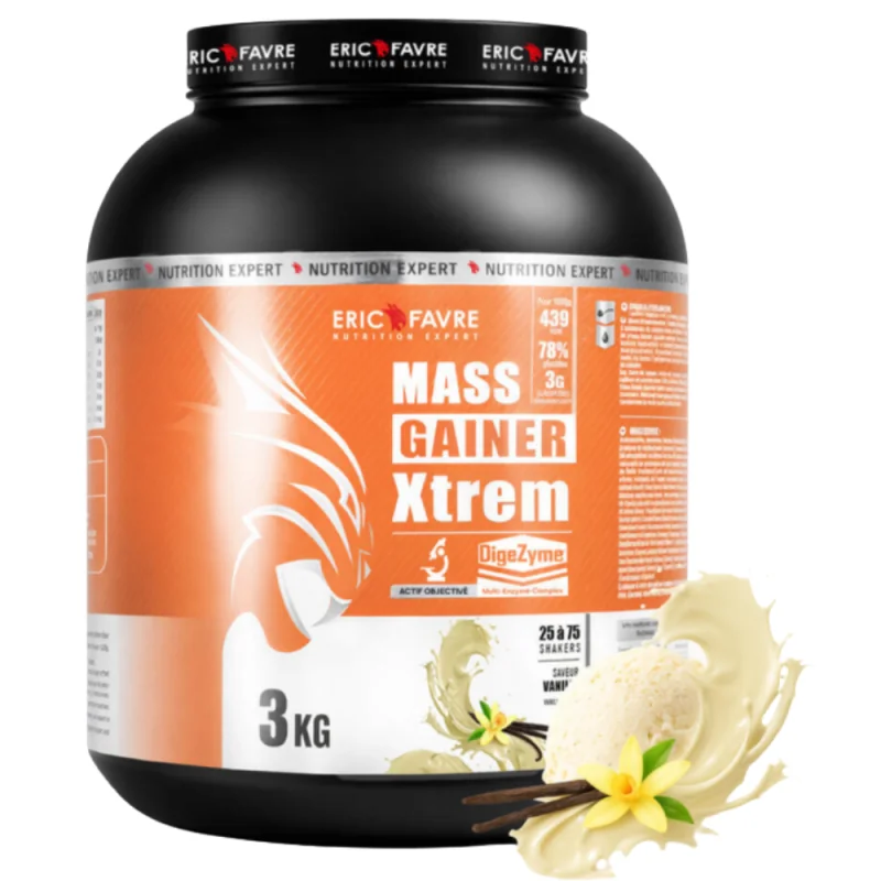 Eric Favre Mass Gainer XTREM avec Créatine Vanille 3kg