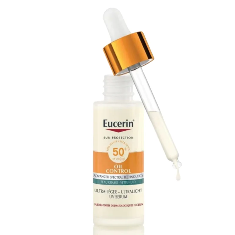 Eucerin Sérum Oil Control Ultra Léger SPF 50+ - 30 ml