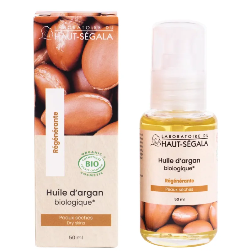 Haut-Ségala Huile d’argan certifiée BIO 50ml