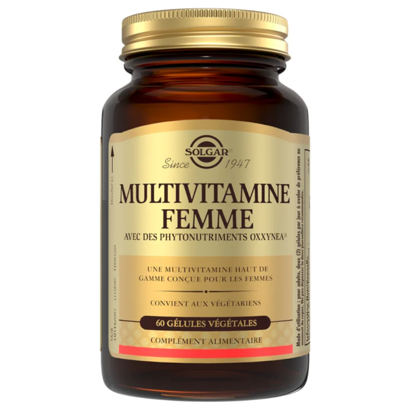 Solgar Multivitamine Femme 60 gélules