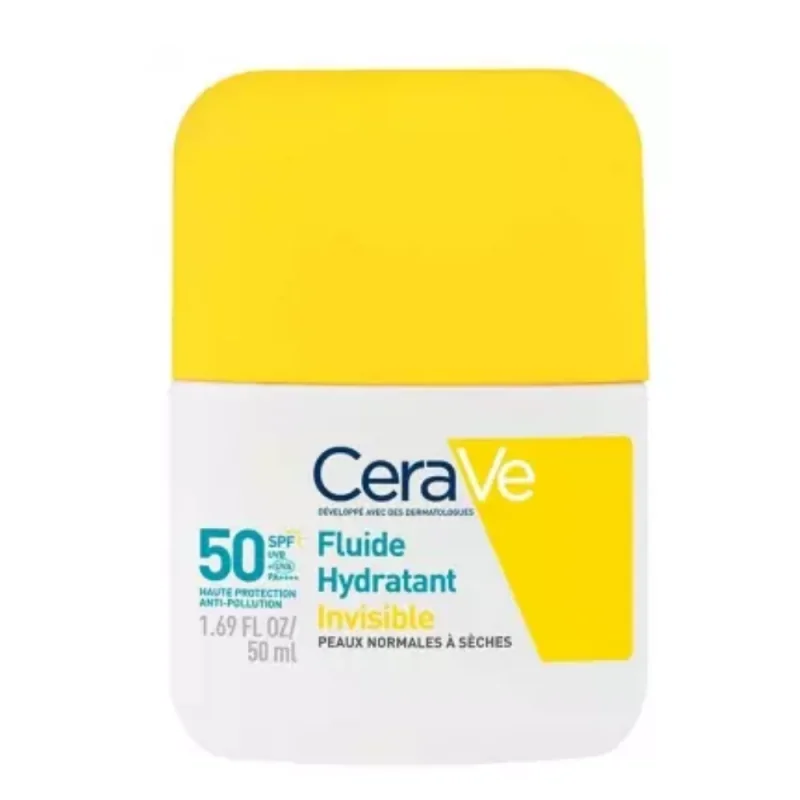 CeraVe Fluide Hydratant Invisible SPF50 50 ml