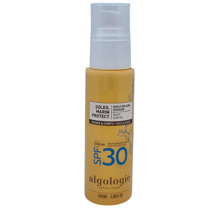 Algologie - Huile Solaire Soyeuse SPF 30 - 100 ml