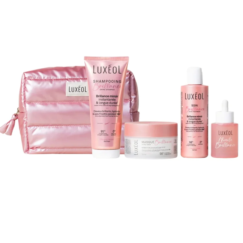 Luxéol Routine Brillance Complète – Effet Miroir & Anti-Frisottis