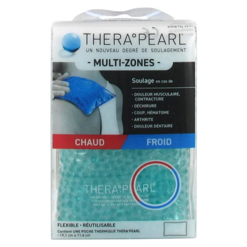 THERAPEARL Poche Chaud/Froid Multi-Zones 19.1 x 11.4cm