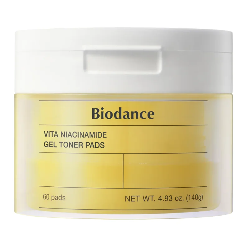 Biodance Vita Niacinamide Gel Toner Pads x60 pads