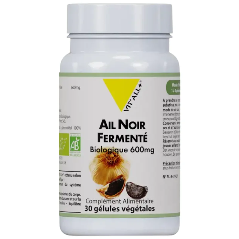 Vit'All+ Ail Noir fermenté BIO 600mg