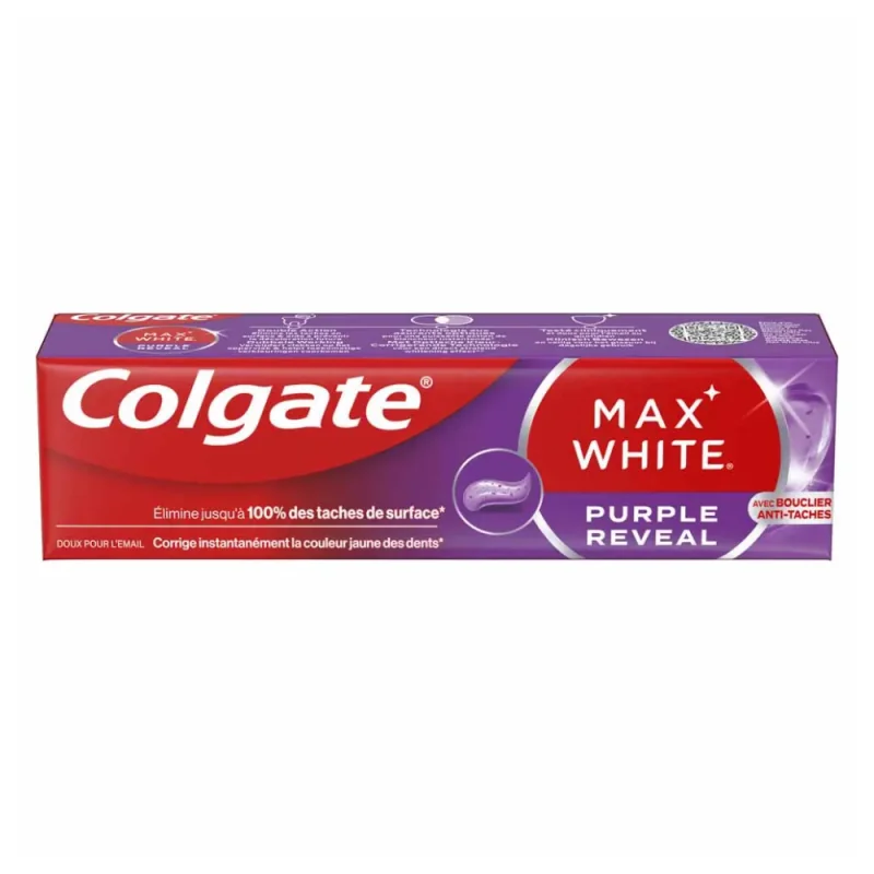 Colgate Max White Dentifrice Violet Anti-taches 75 ml