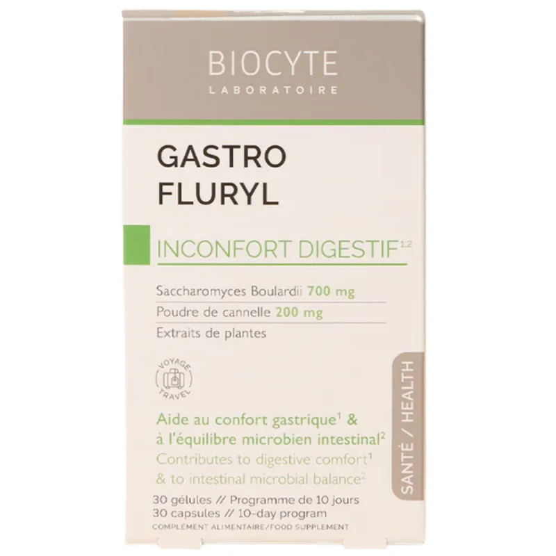 Biocyte Gastrofluryl – 30 gélules