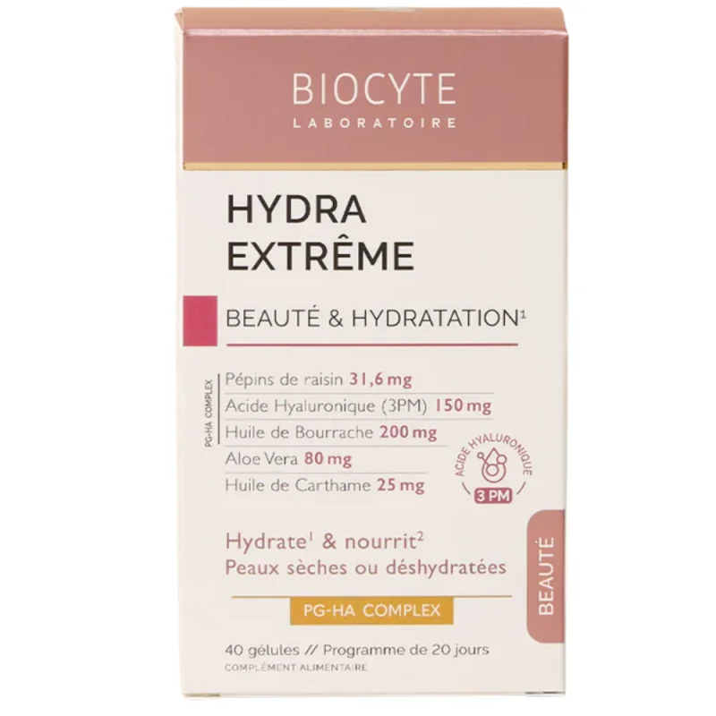 Biocyte Hydra Extrême – 40 gélules