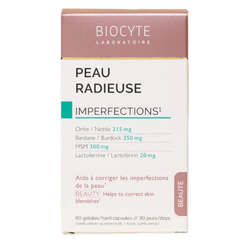 Biocyte Peau Radieuse – 60 gélules