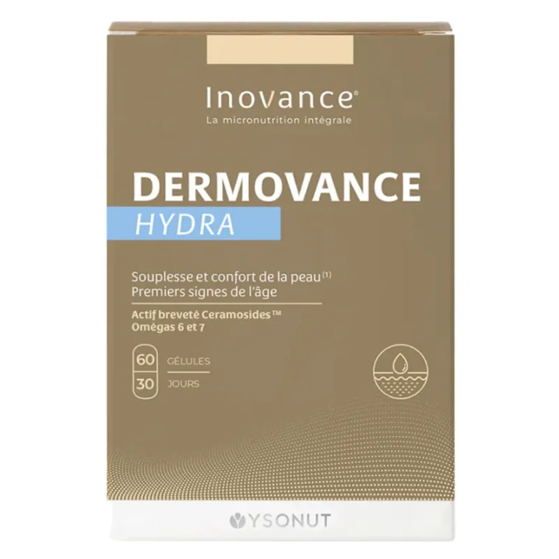 Inovance Dermovance Hydra Confort de la Peau 60 gélules