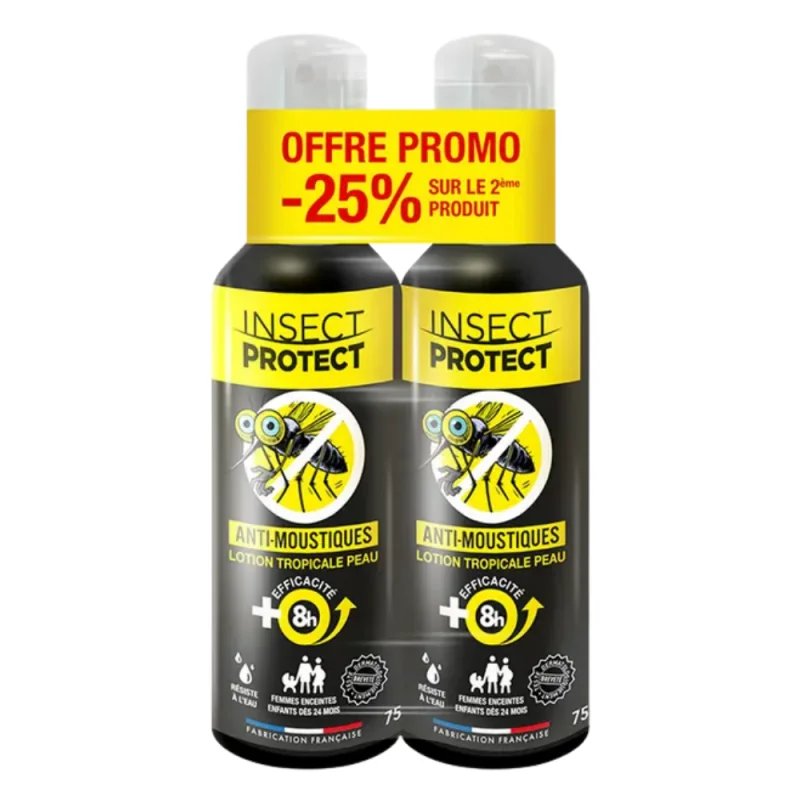 Insect ProtectAnti-Moustiques Lotion Tropicale Peau 30 ml