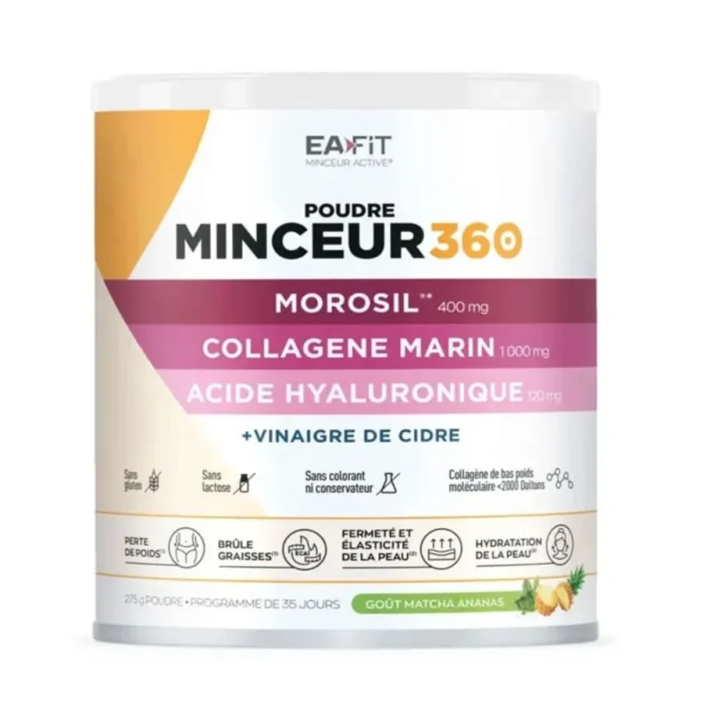 Eafit Minceur 360 Poudre Morosil Goût Matcha Exotique 275g