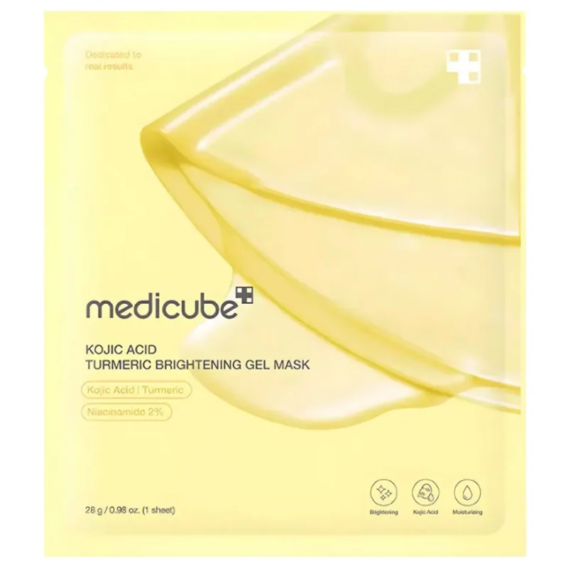 Medicube Kojic Acid Turmeric Masque Hydrogel Illuminateur – 1 masque