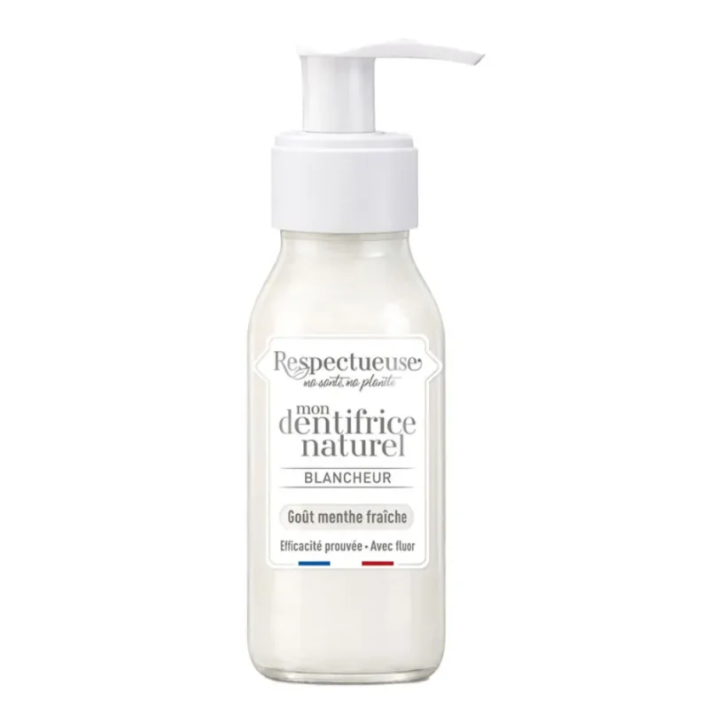 Respectueuse Dentifrice Blancheur 80ml