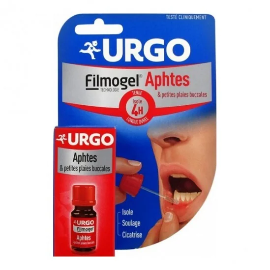 Urgo filmogel aphtes et petites plaies buccales 6ml