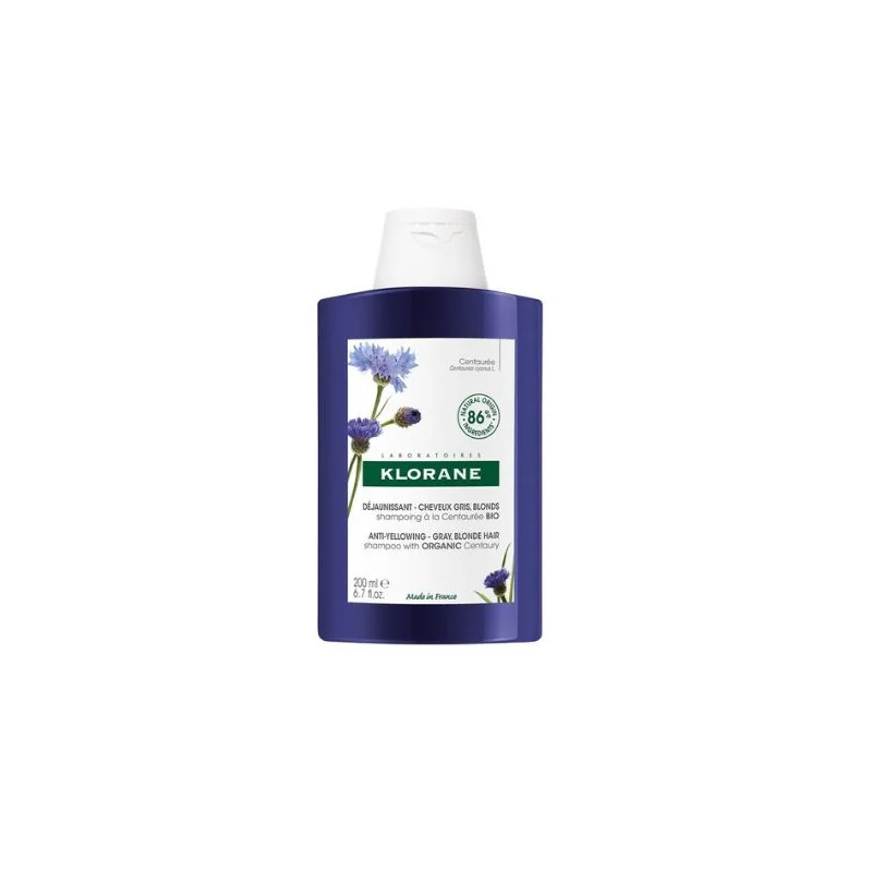 Klorane shampooing reflets nuance argentee à la centaurée 200ml