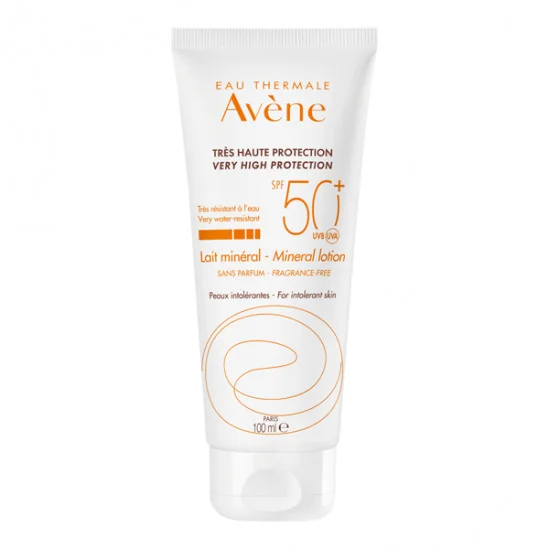 Avène lait minéral spf50+ très haute protection 100ml