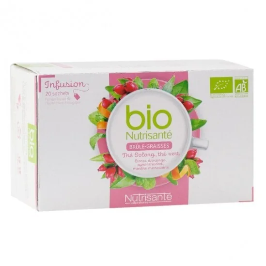 Nutrisanté Infusion bio brûle-graisses 20 sachets