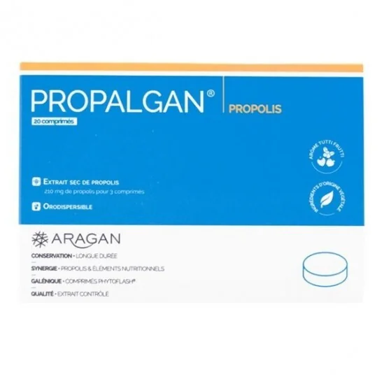 Aragan Propalgan adulte 20 comprimés