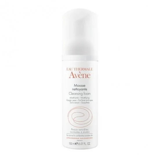 Avène mousse nettoyante demaquillante 150ml