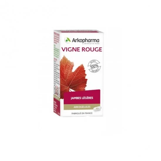 Arkopharma Arkogelules vigne rouge 45 gélules