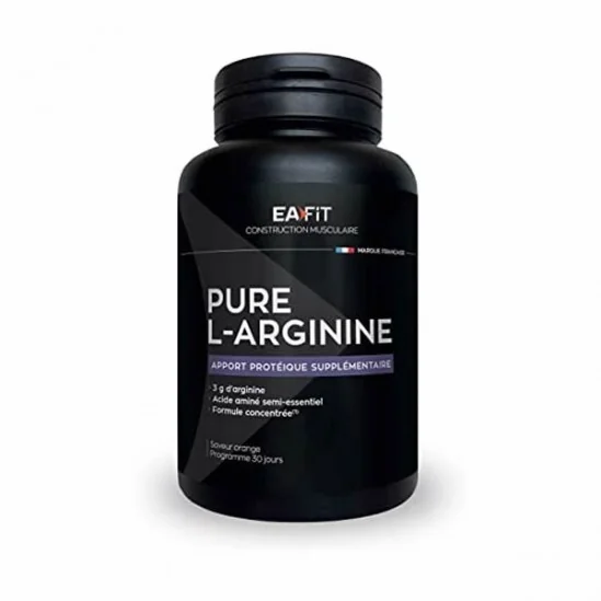 Eafit pure L-arginine saveur orange poudre 141g