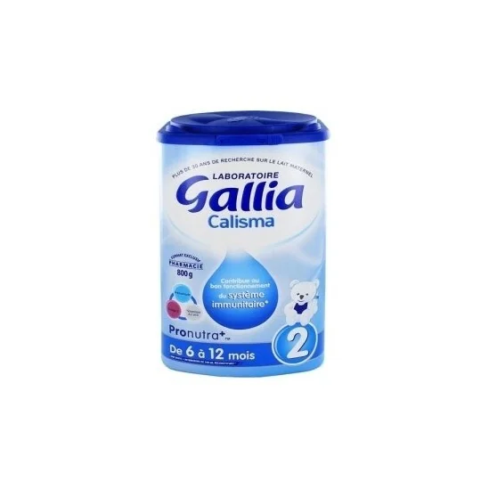 Gallia calisma 2ème âge lait en poudre 800g