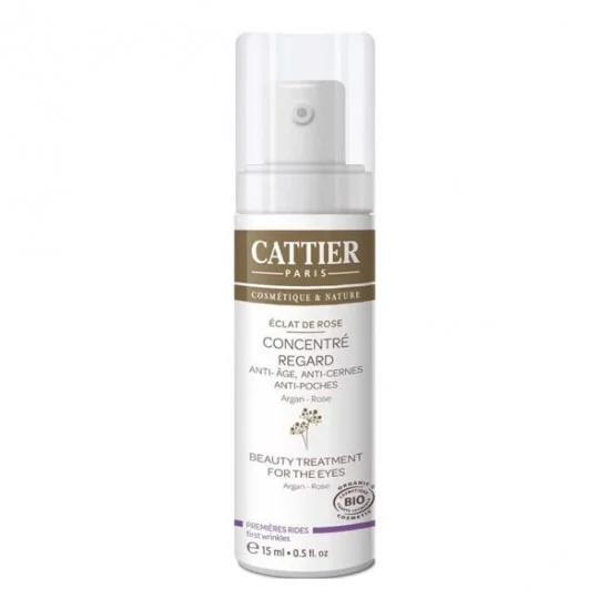 Cattier éclat de rose concentré regard 15ml