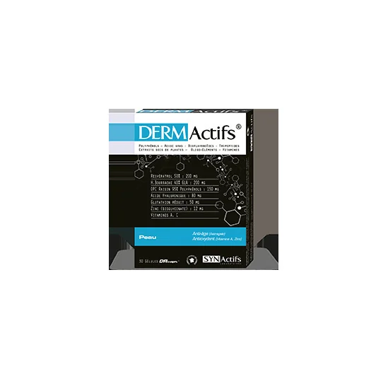 Synactifs Dermactifs Peau 30 gélules