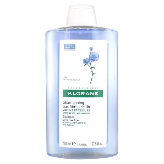Klorane Shampooing aux Fibres de Lin 400 ml