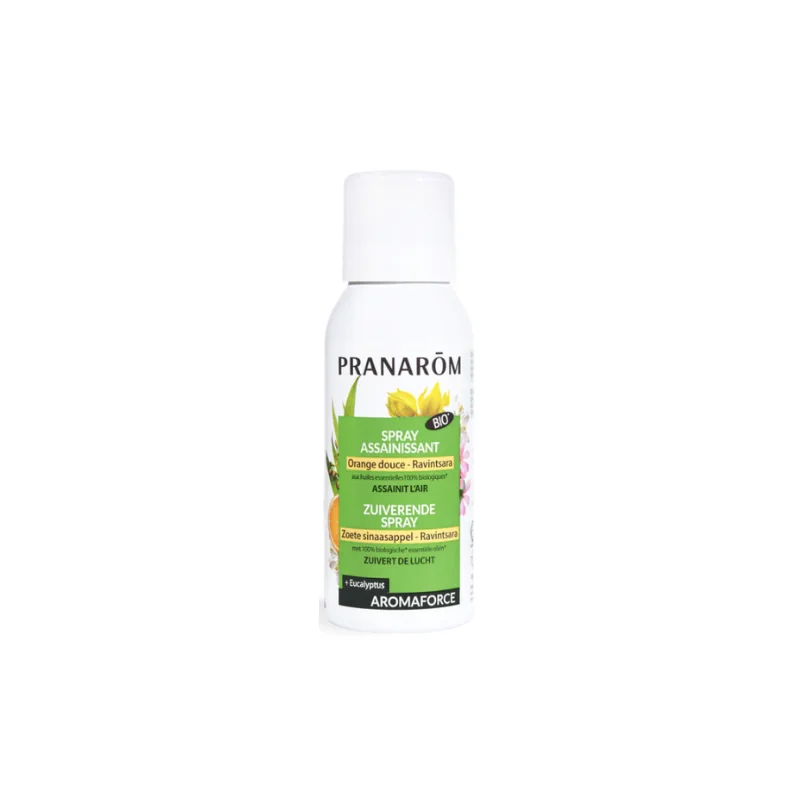 Pranarôm spray assainissant orange douce et Ravintsara 150ml