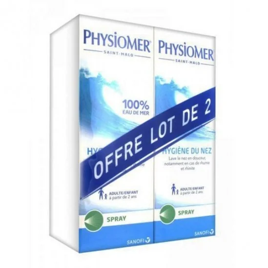 Physiomer brumisation spray 2 x 135 ml