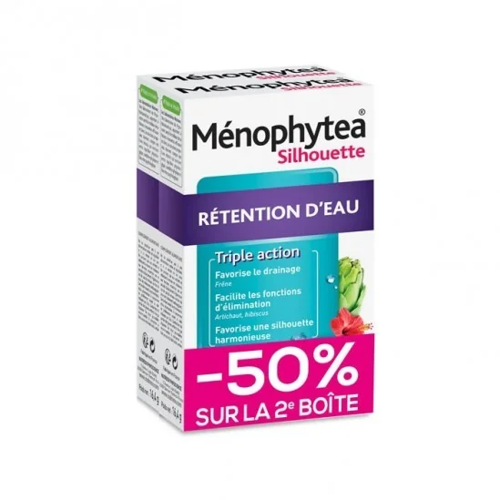 Nutreov Ménophytea silhouette rétention d'eau 2 x 30 comprimés