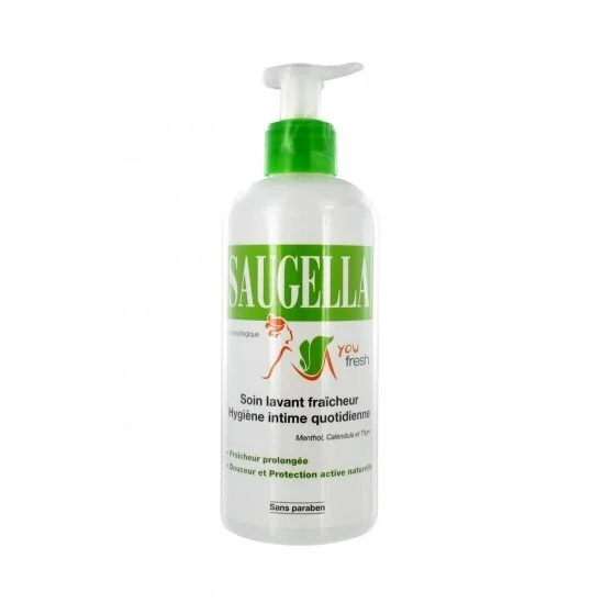 Saugella You Fresh Soin Lavant Fraîcheur  200ml