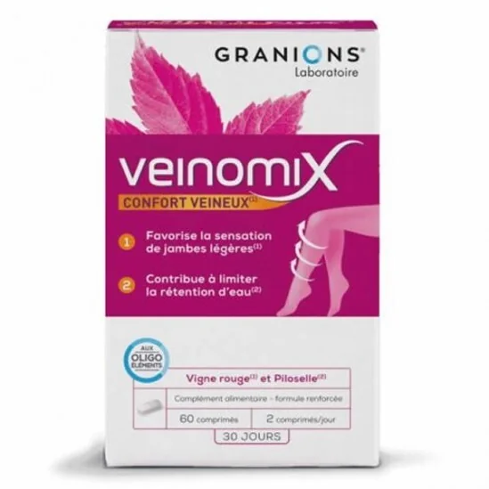 Granions veinomix 60 comprimés 65g