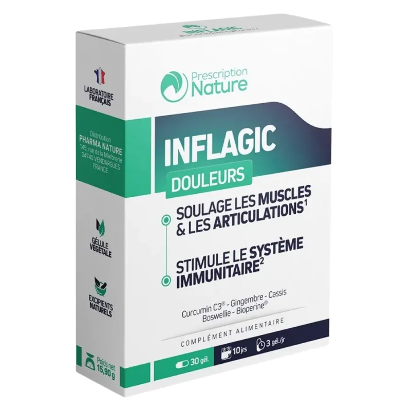 Prescription Nature Inflalgic 30 gélules