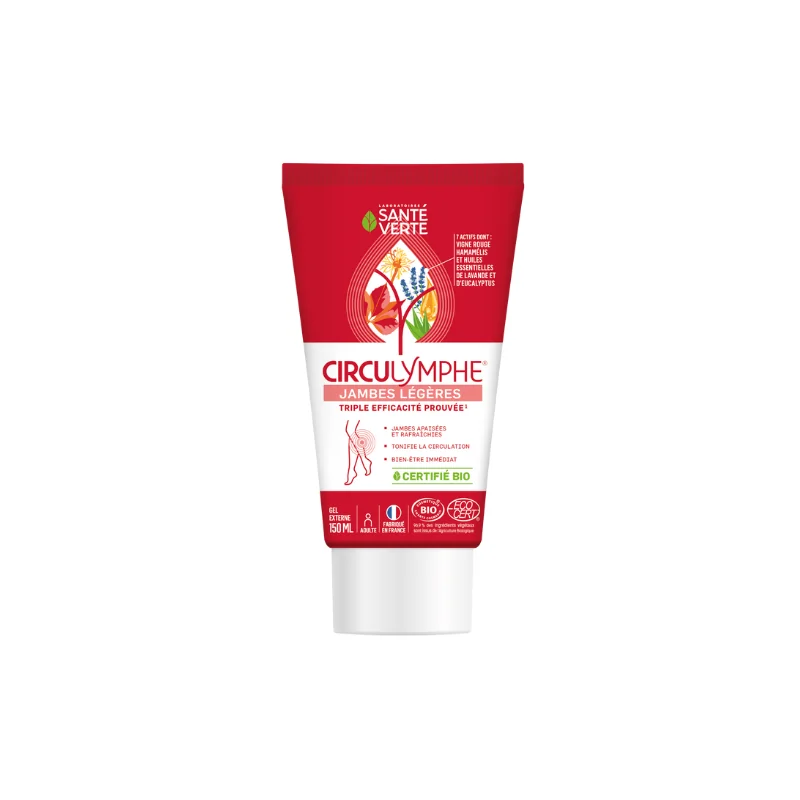 Santé verte circulymphe gel jambes lourdes 150ml