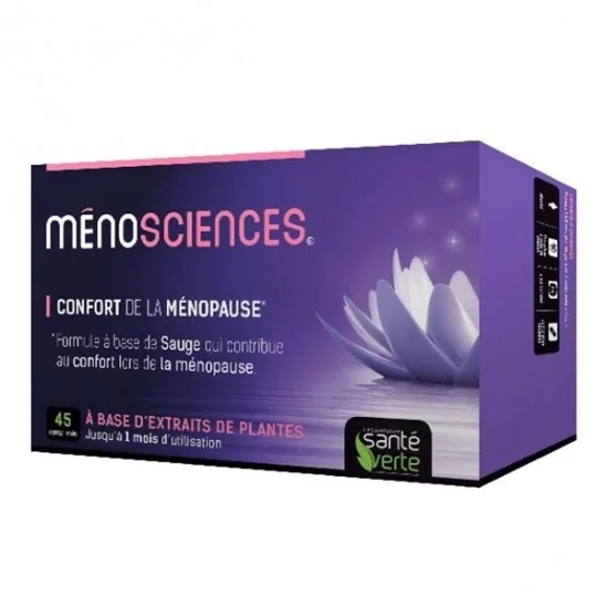 Santé Verte ménosciences 45 comprimés