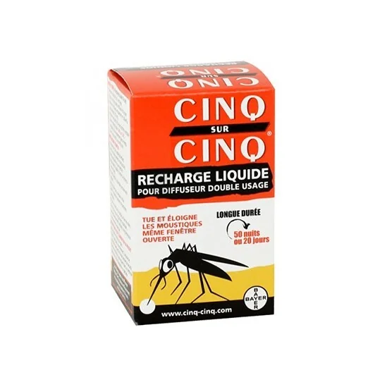 Cinq sur Cinq Recharge Liquide pour Diffuseur 50 nuits