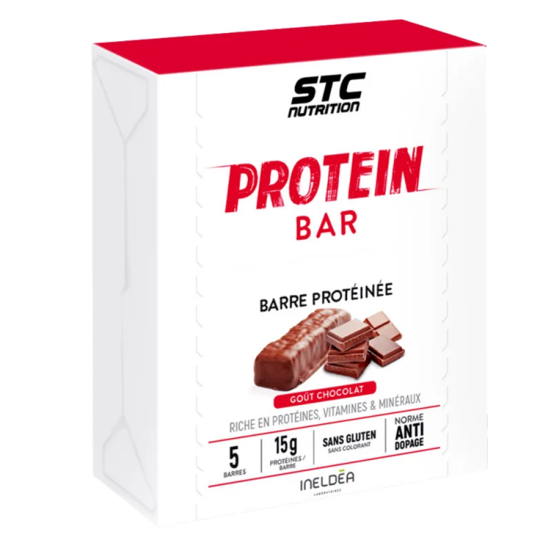 STC Nutrition Protein Bar Chocolat x5