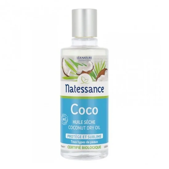Natessance huile sèche coco 100ml