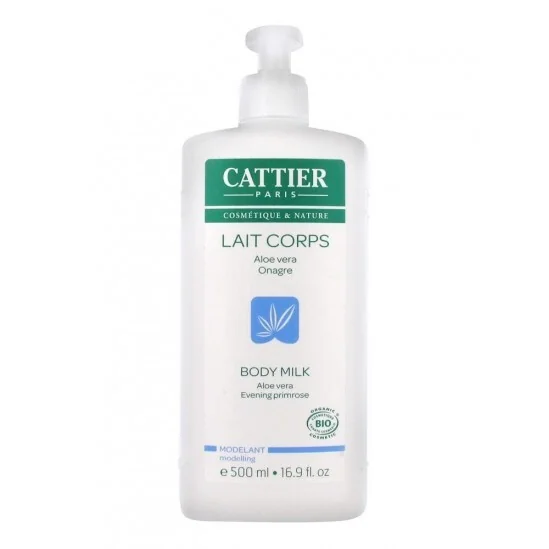 Cattier lait corps modelant bio 500ml