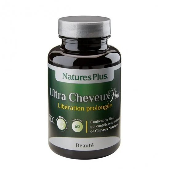 Nature's plus ultra cheveux plus 60 comprimés