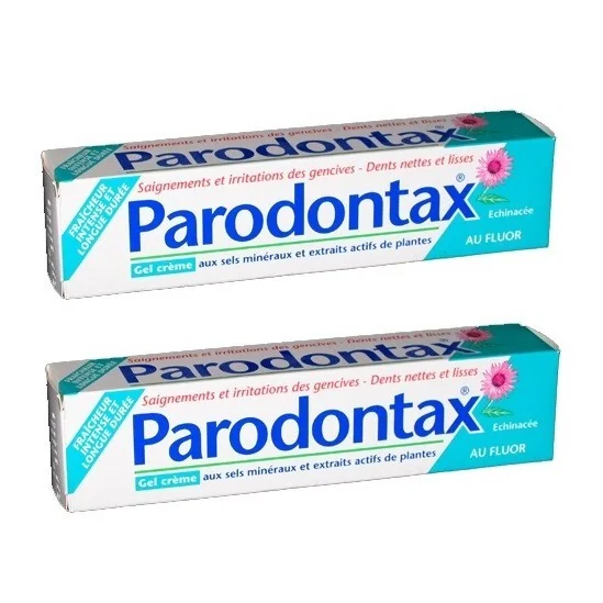 Parodontax gel crème dentifrice duo 75ml
